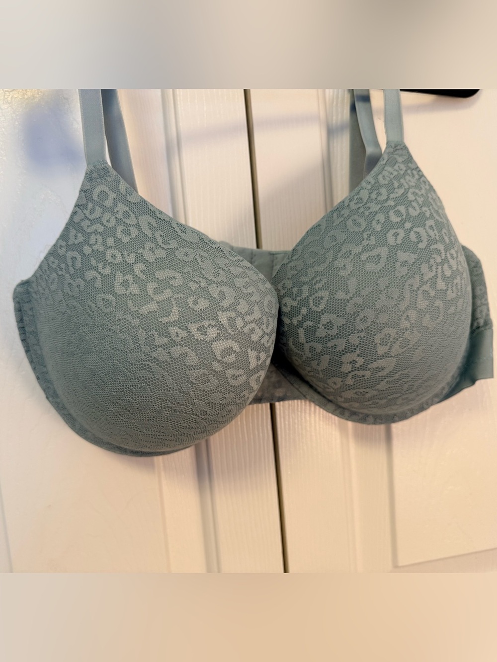 Victorias Secret PINK bra, Sage Leopard 38DD Push Up.